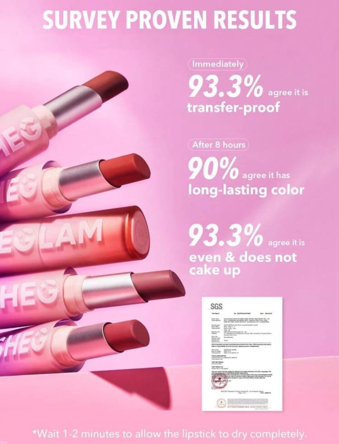Sheglam Dynamatte Matte lipstick image 4