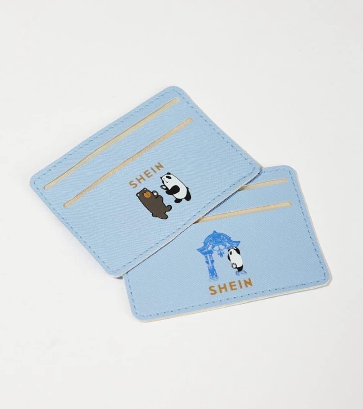 Shein Panda Print Card Case image 3