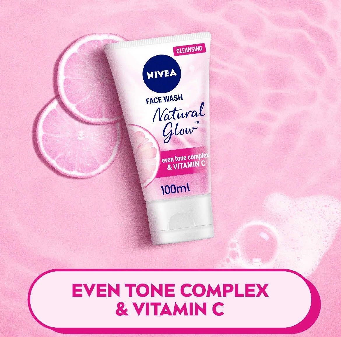 Nivea natural flow facewash image 3