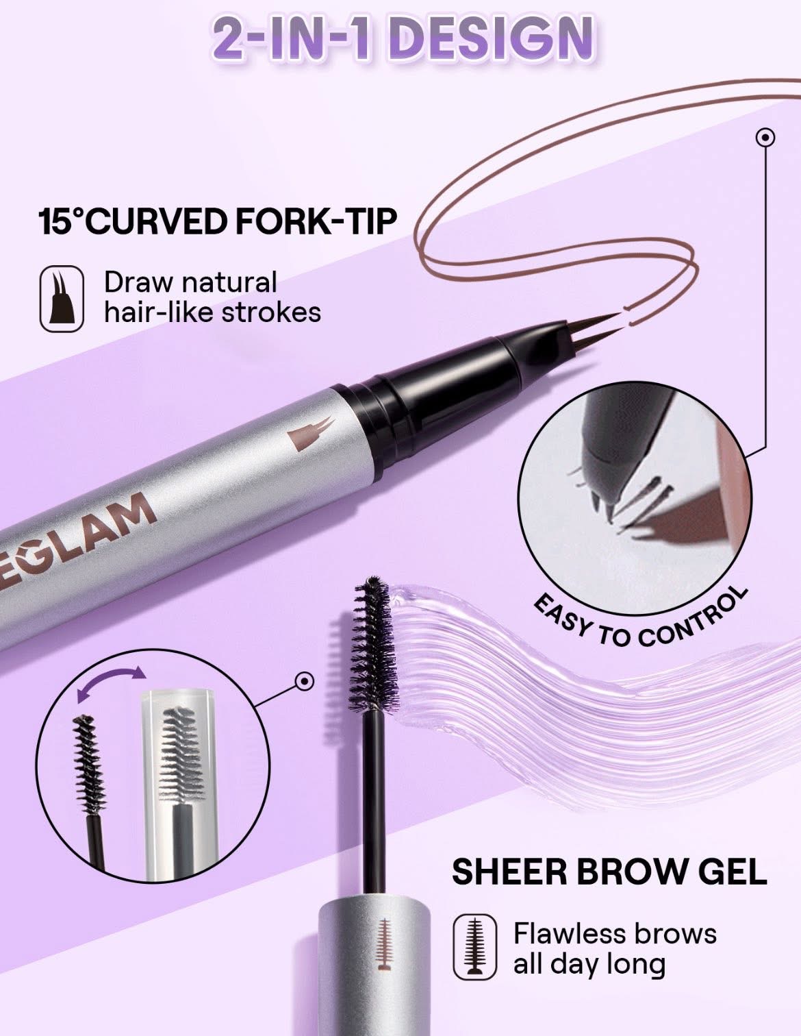 SHEGLAM Real Flow Laminating Brow Pen image 3