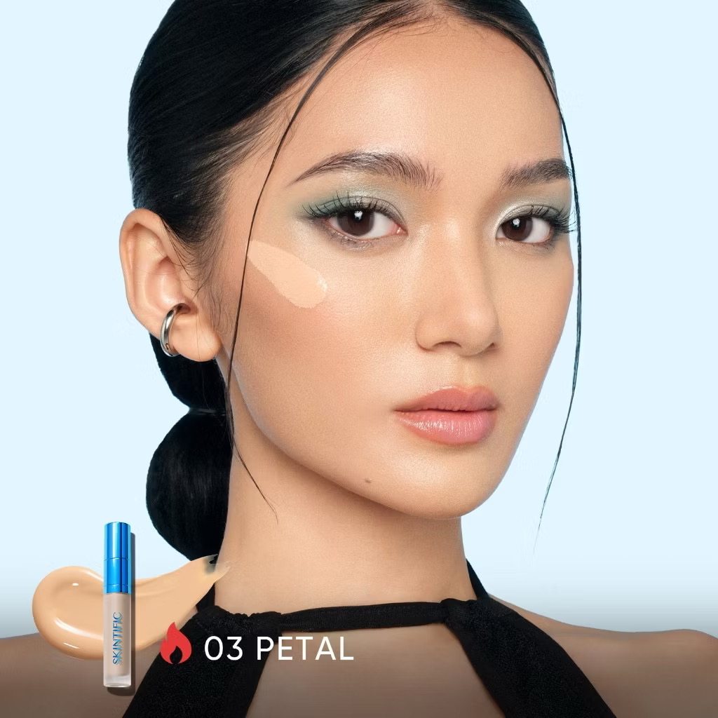 SKINTIFIC Cover Perfect Serum Concealer foundation full coverage 5ml image 2