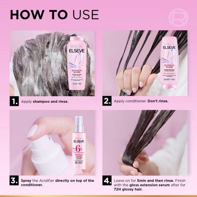 L'Oreal Paris Glycolic Gloss Conditioner image 3