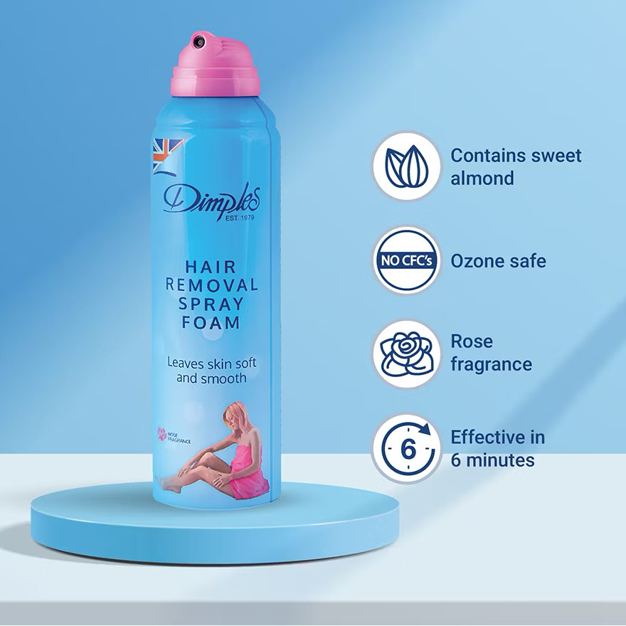 DIMPLES Hair Removal Spray Foam Rose image 2