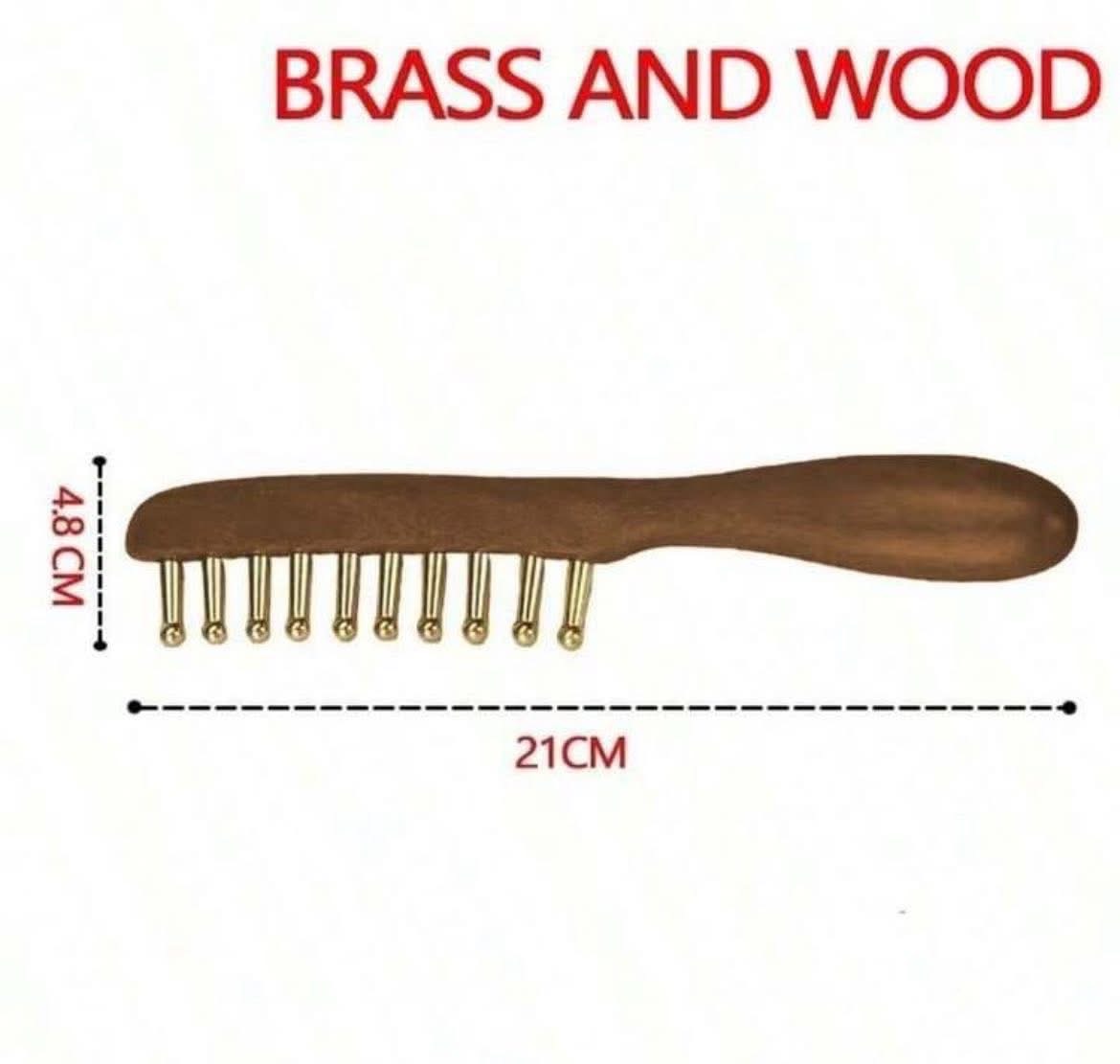 Copper Head Meridians Massage Comb image 2