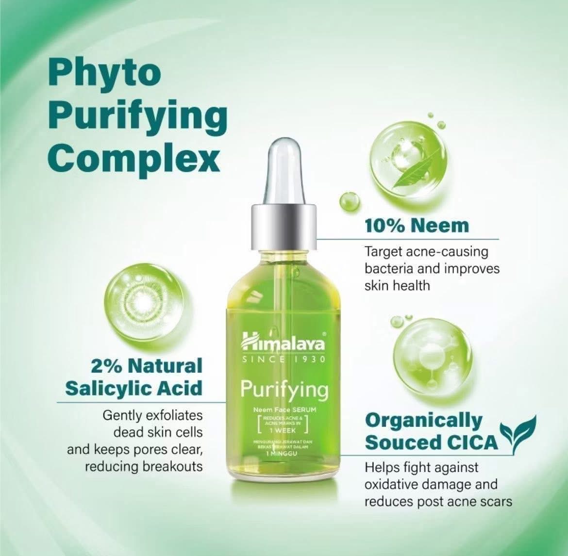 Himalaya Purifying Neem Face Serum image 3
