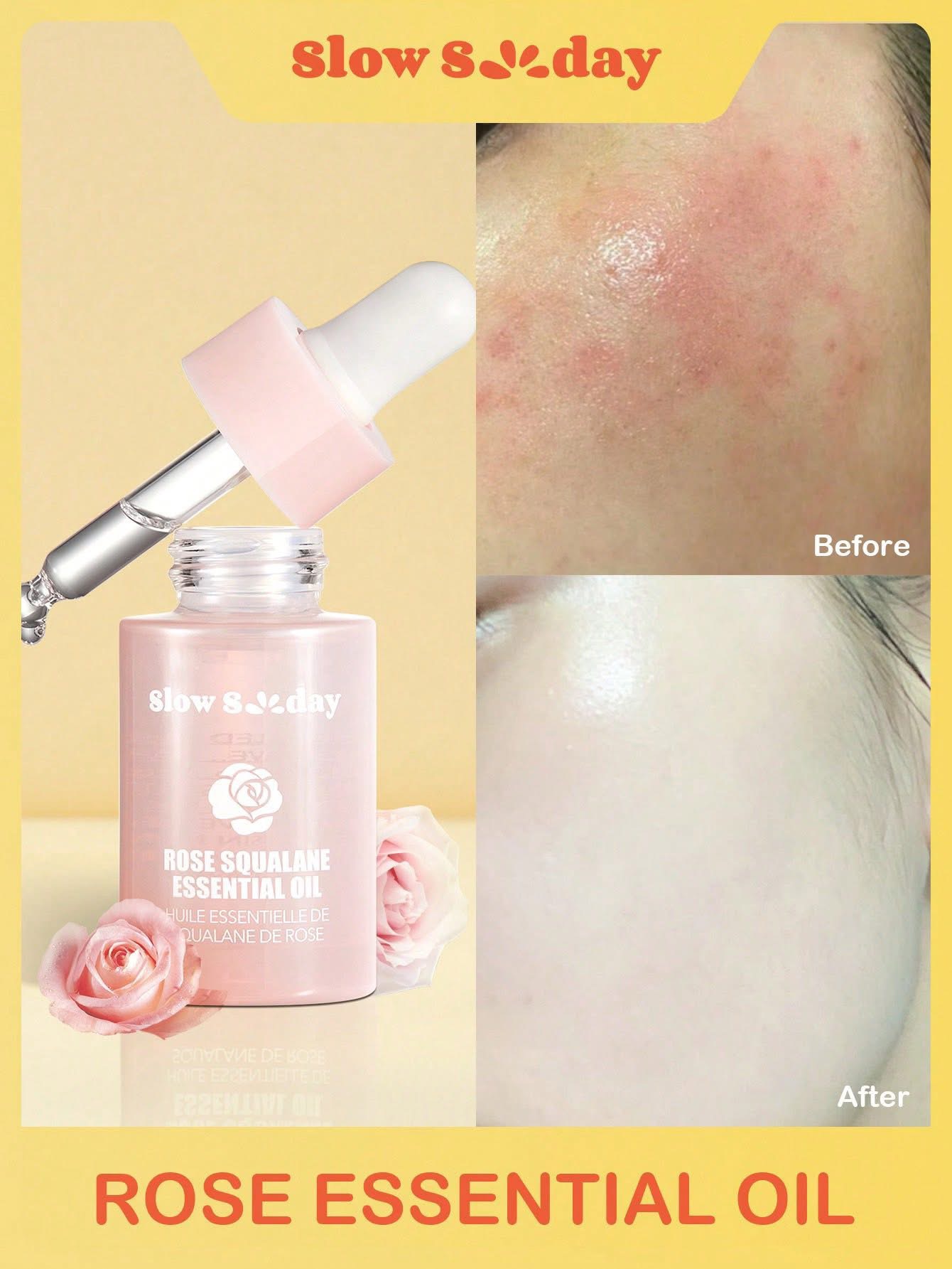 SlowSunday Rose Squalane Essential Oil