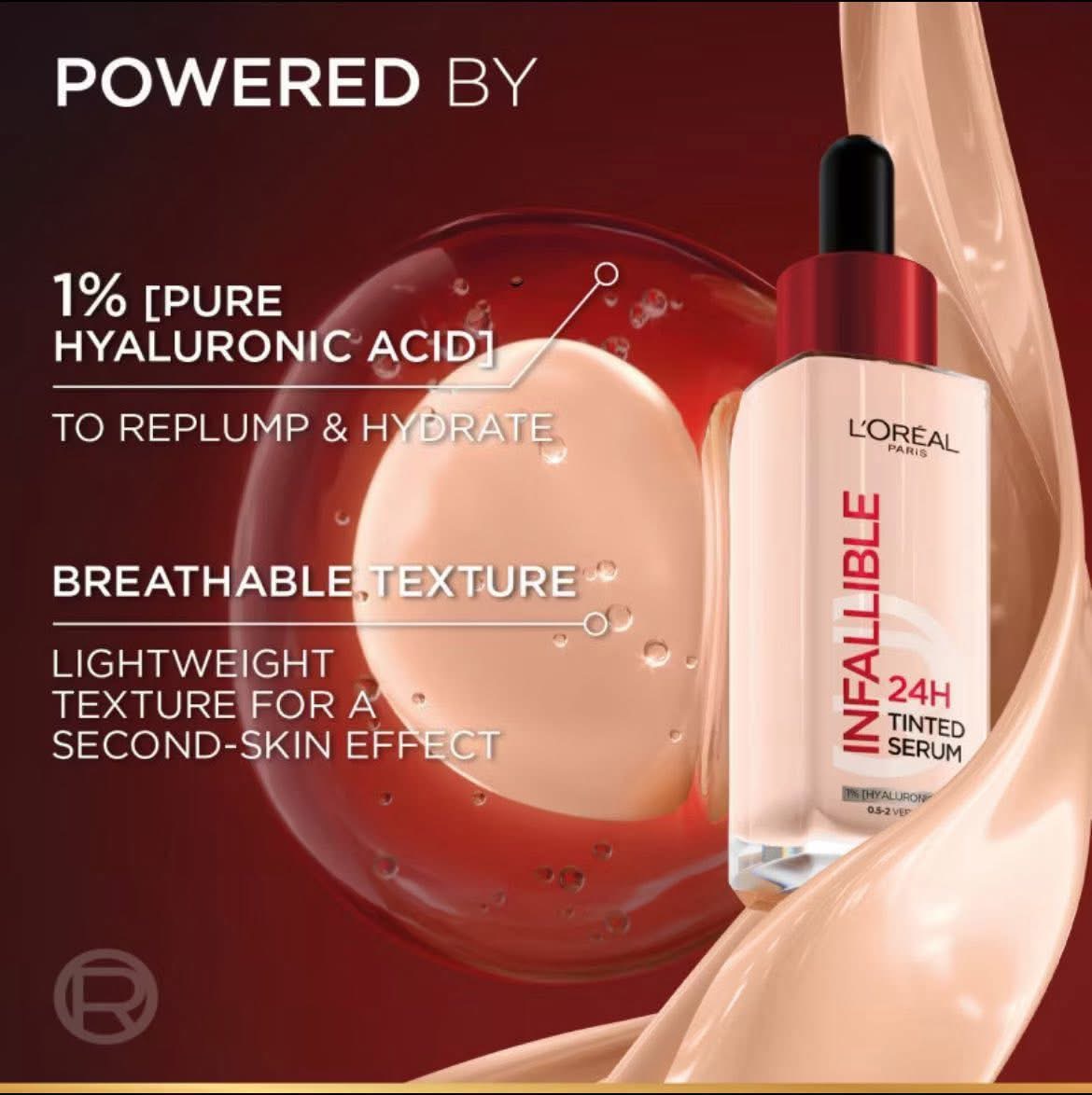 L'Oréal Paris Infallible 24H Tinted Serum Foundation image 3