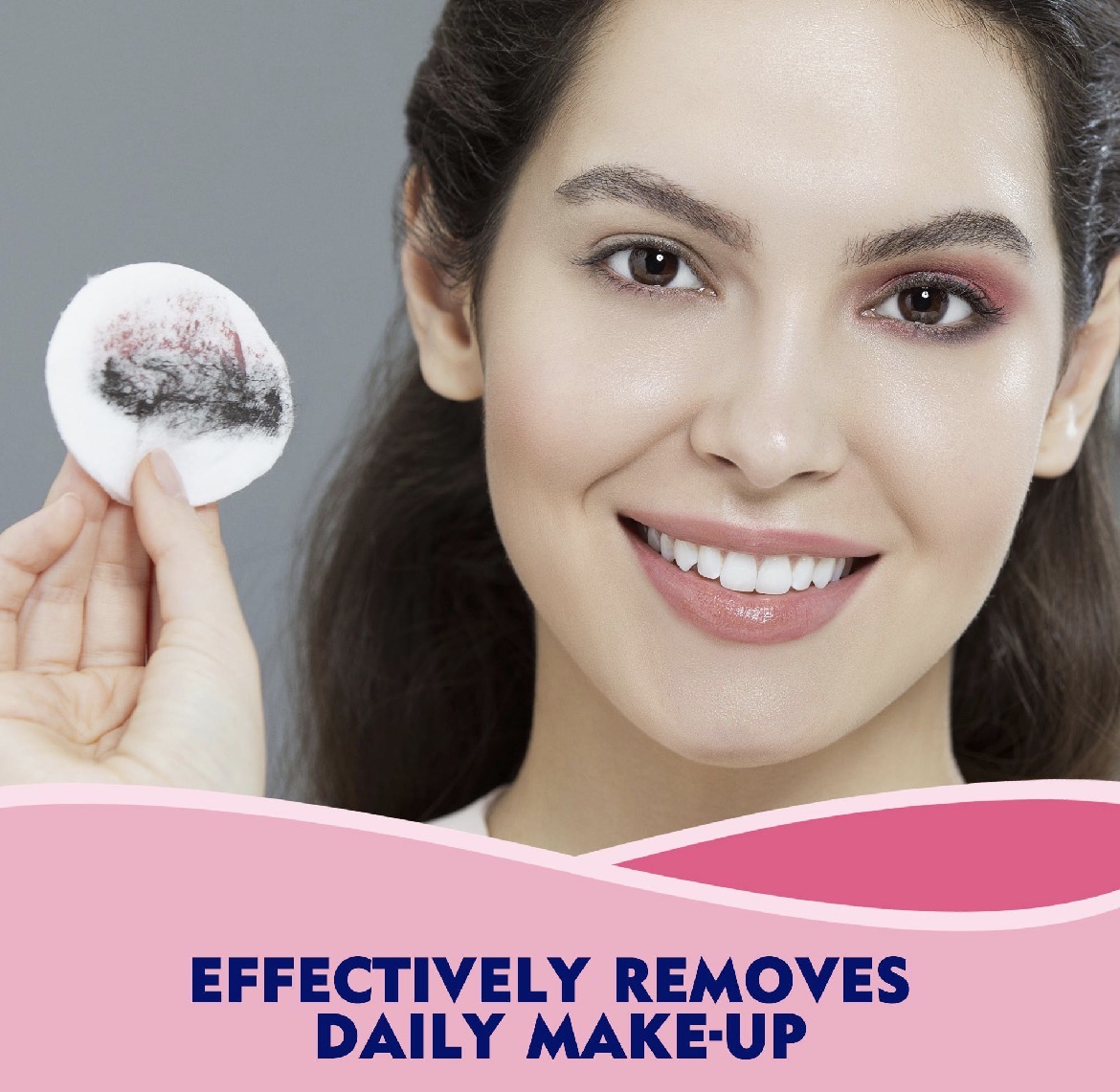 NIVEA Face Makeup Remover, Organic Rose image 2