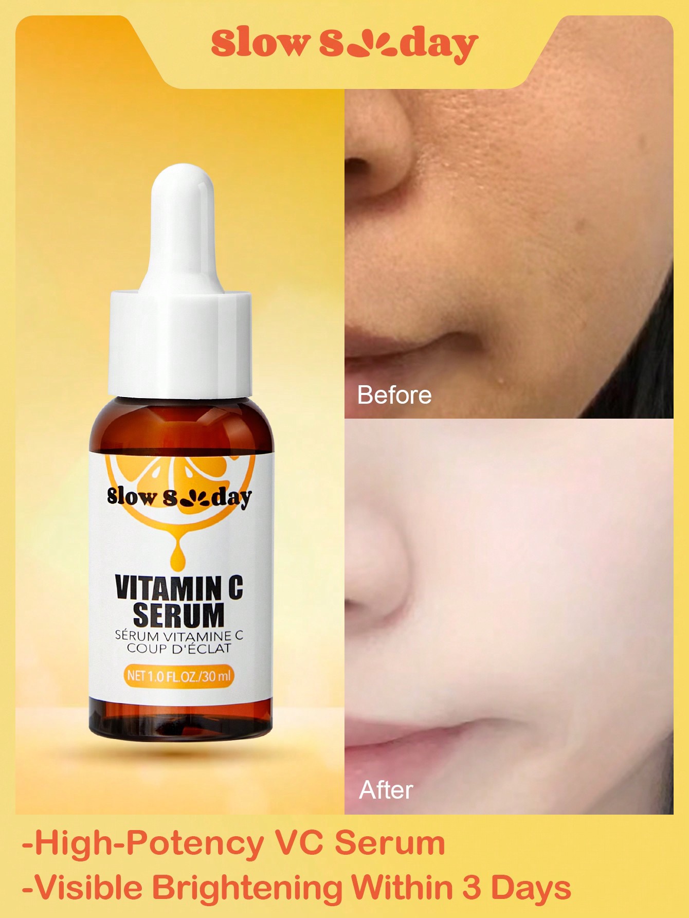 Slow Sunday Brightening Boost Vitamin C Serum