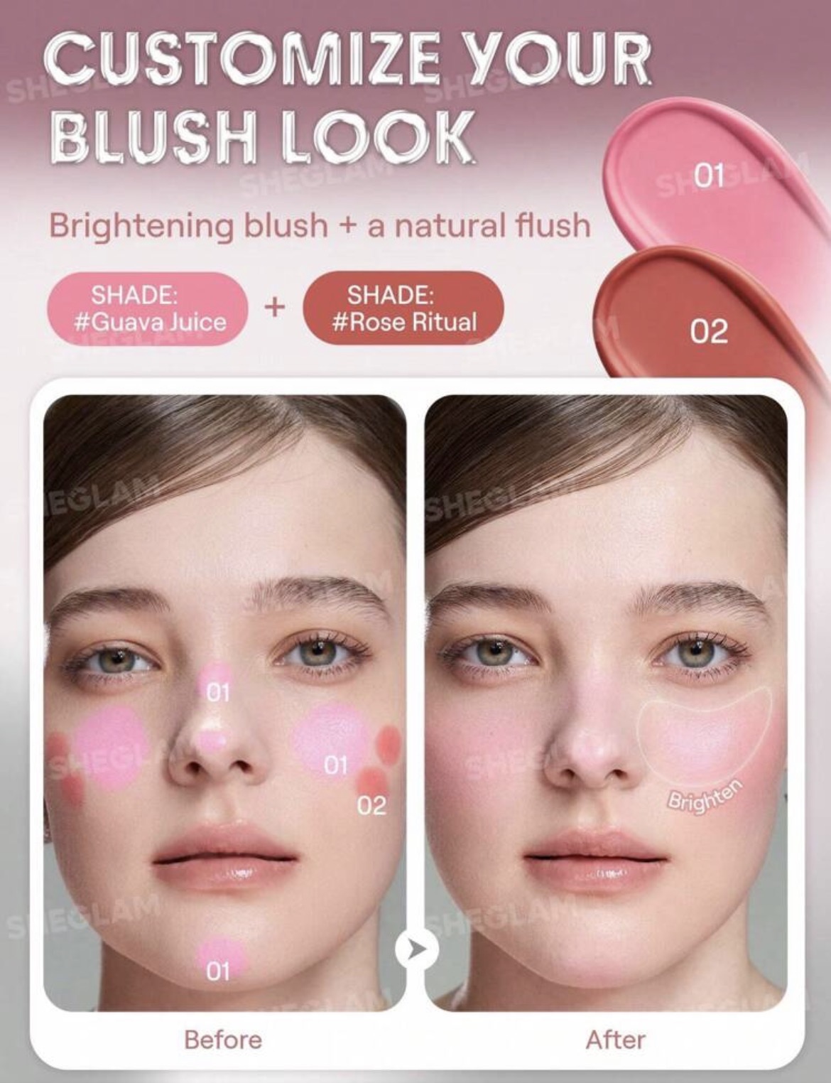 SHEGLAM Buttery Bliss Blush Stick image 2