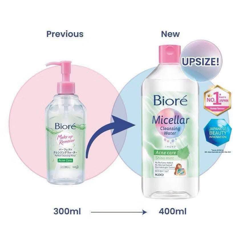 BIORE Micellar Cleansing Water Acne Care image 2