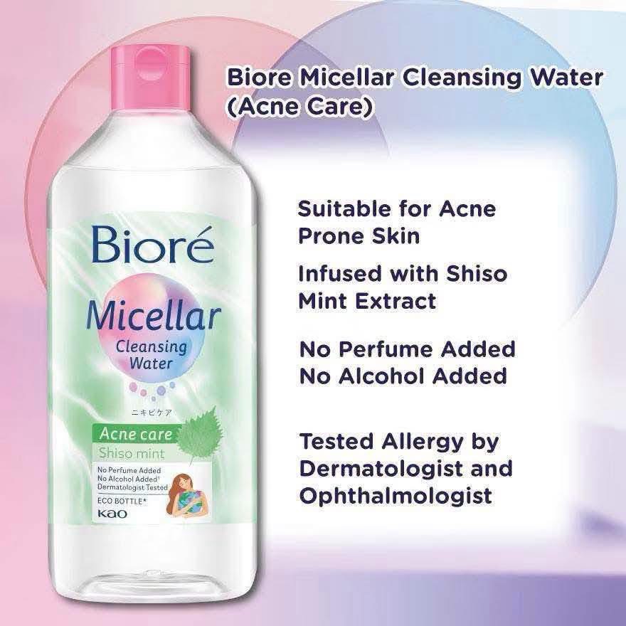 BIORE Micellar Cleansing Water Acne Care image 3