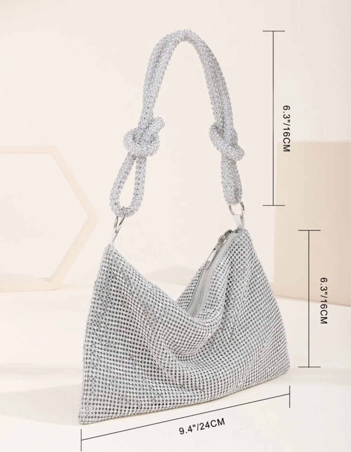 Exquisite Detail drawstring bucket bag image 4