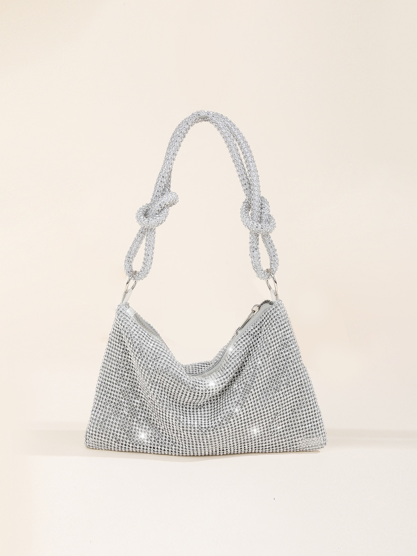 Exquisite Detail drawstring bucket bag