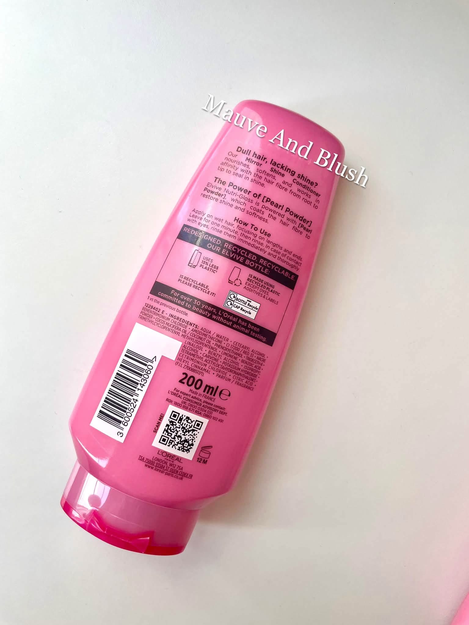 Loreal Elvive Nutri gloss Conditioner image 2