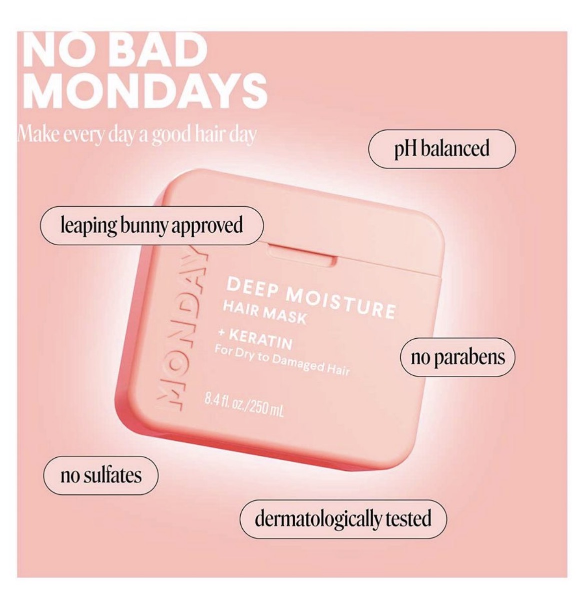 Monday Hair Mask Deep Moisture image 3