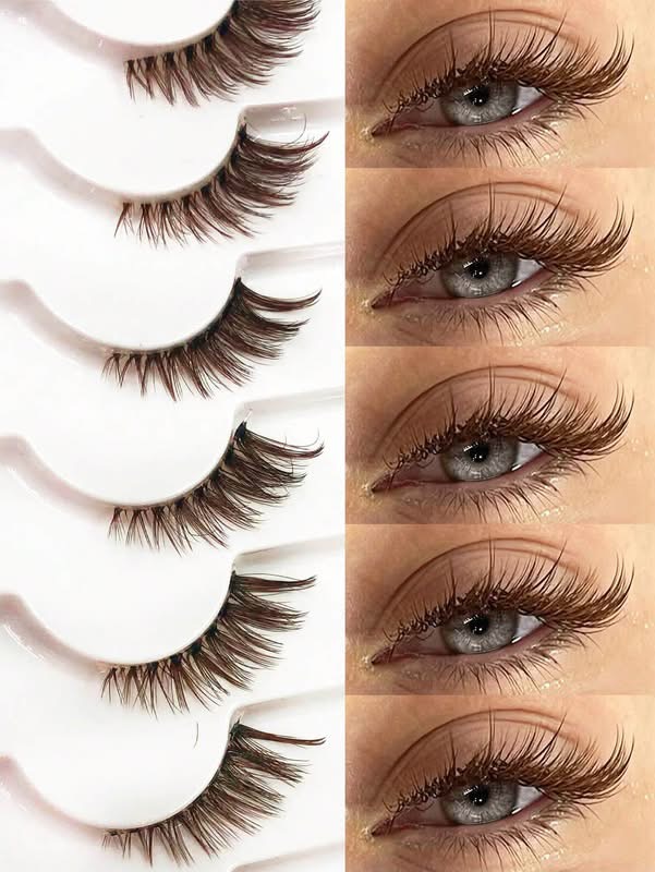 Soft mink faux lashes